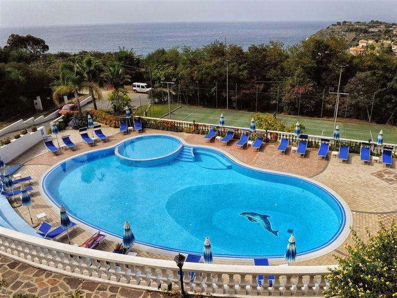 Villaggio Pineta Petto Bianco Capo Vaticano Buitenkant foto